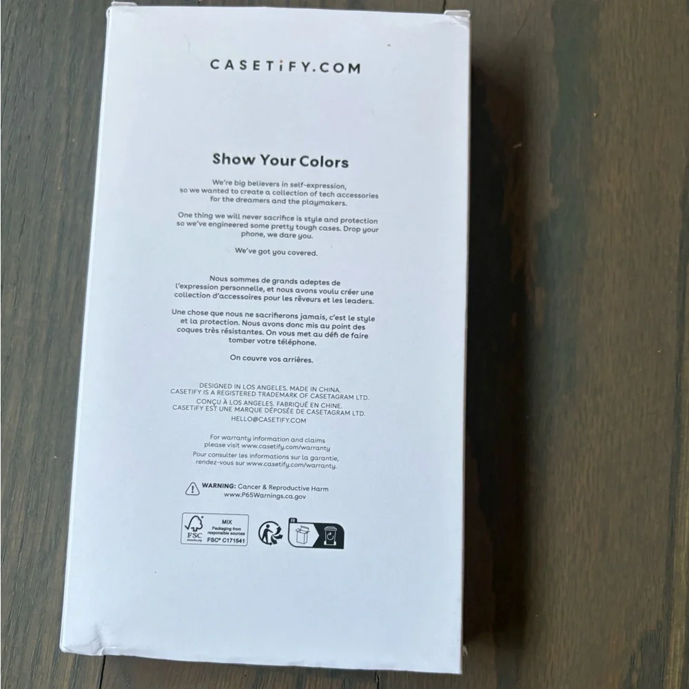 Casetify Seoul Korea iPhone 16 PLUS case Paw NEW